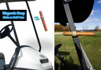(2-Pack) Magnetic Cigar Holder for Golf Cart, Universal Cigar Clip with Extra Strong Magnet and Anti-slip Back, No Scratch